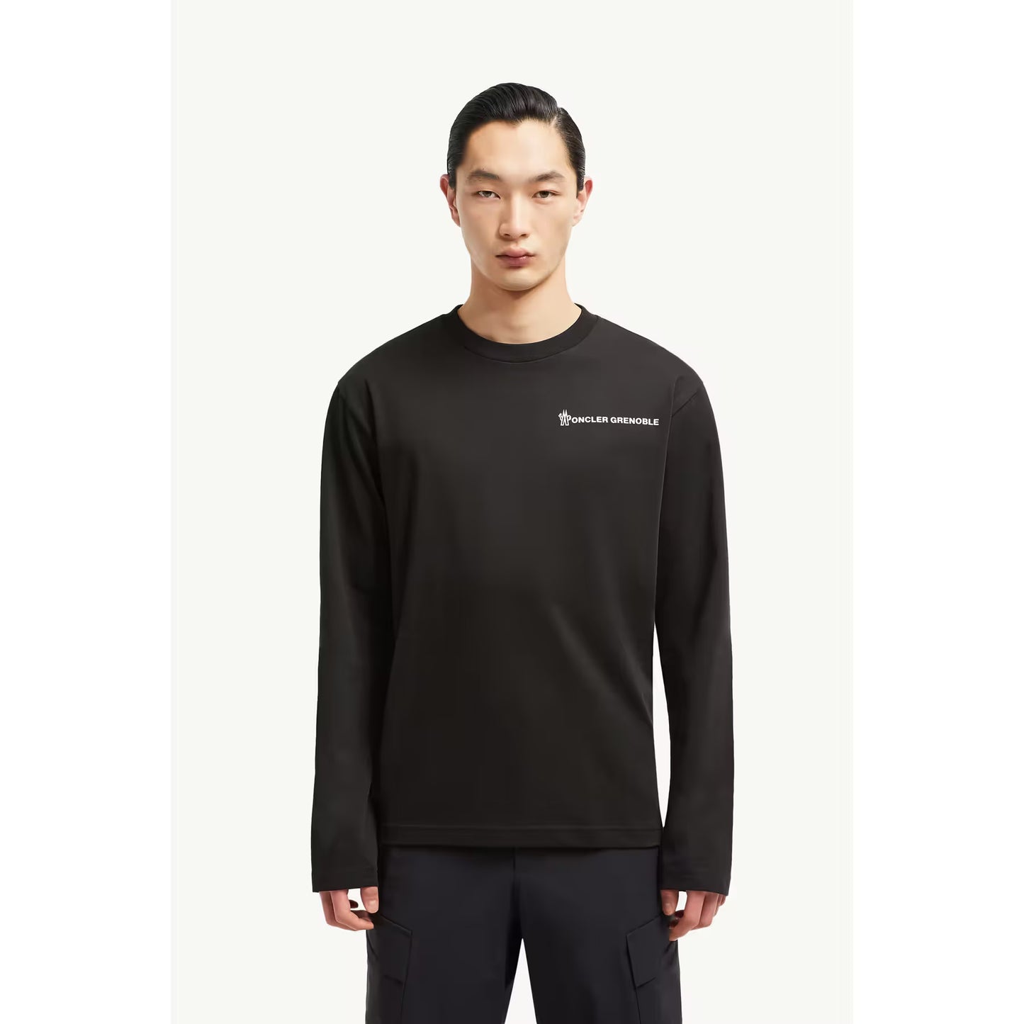 Logo Long Sleeve Cotton T-Shirt
