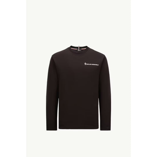 Logo Long Sleeve Cotton T-Shirt