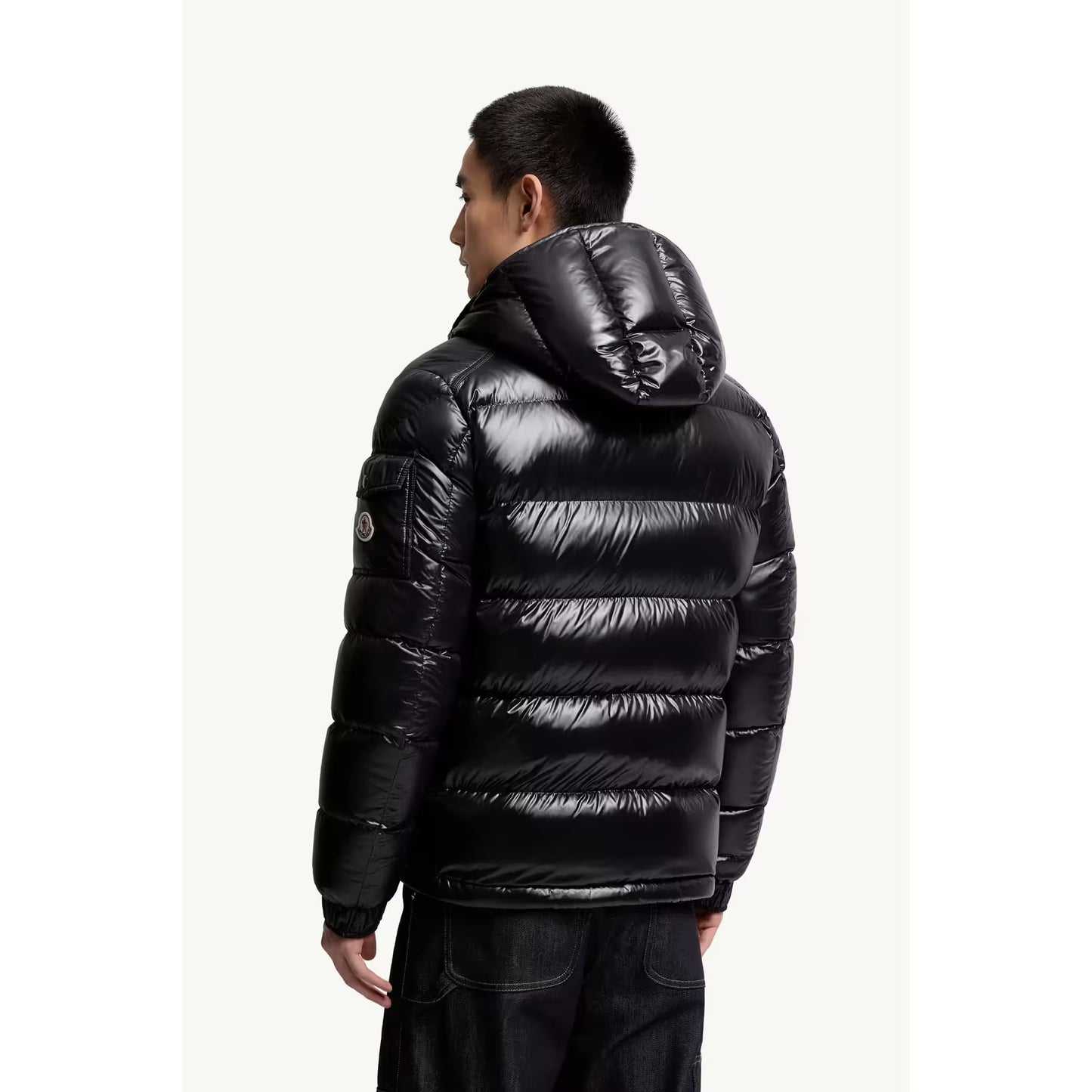 Moncler Maya Hooded Short Down Jacket